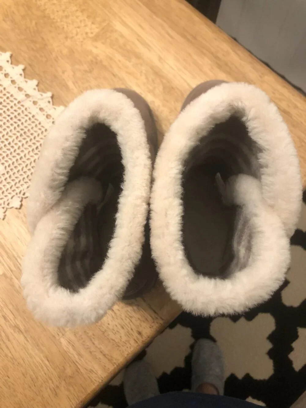 Koolaburra Mauve Shearling Boots Size 7